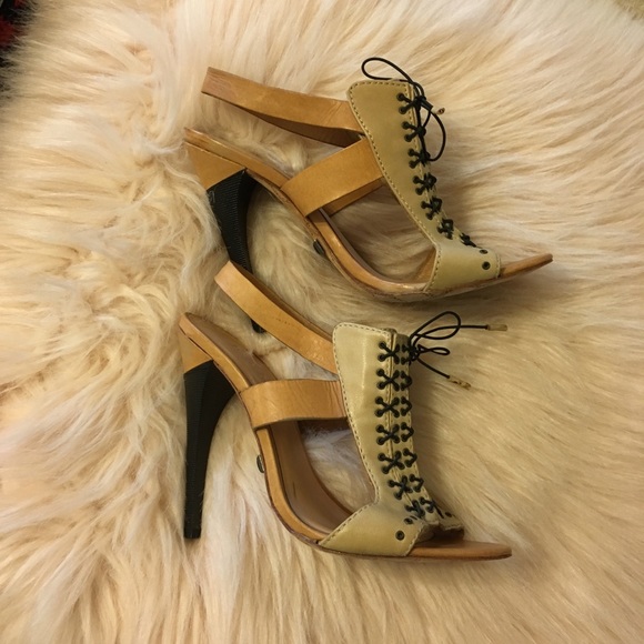 L.A.M.B. darek natural heels - Picture 4 of 8